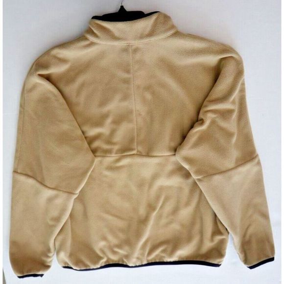 Nike DX0525 247 Men's Sz S Beige/Khaki Half-Zip Oversized Fleece Pullover $75 - Picture 7 of 9